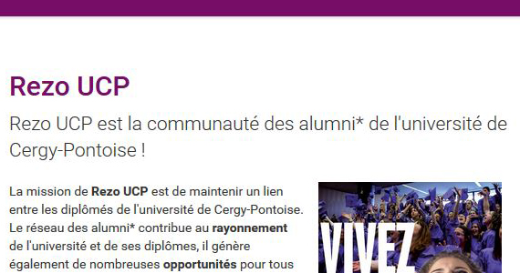 Focus sur... Rezo UCP