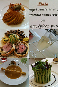 les plats du restaurant Pixel